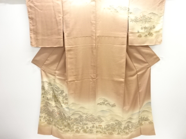 JAPANESE KIMONO / HOMONGI / KIN-TOSHI / PEOPLE IN THE HEIAN ERA